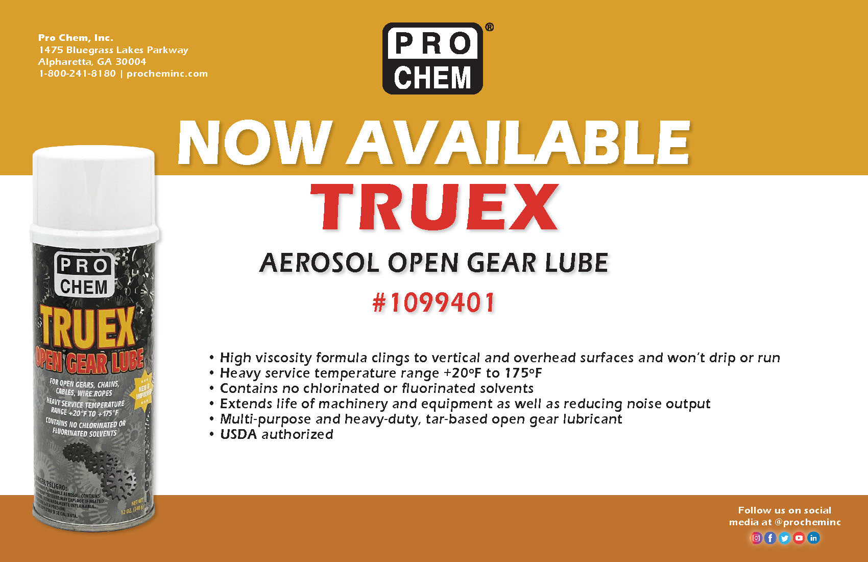 Truex Process Truex – Announcement | Pro Chem, Inc.